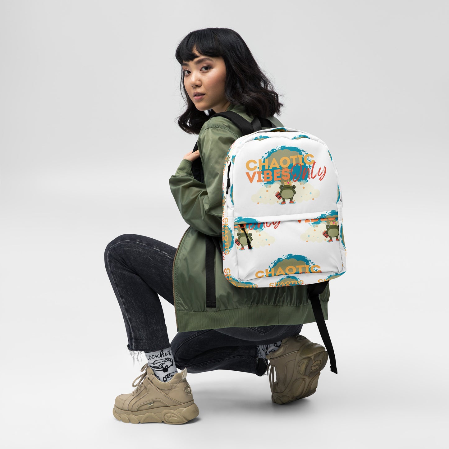 Chaotic Frog Backpack