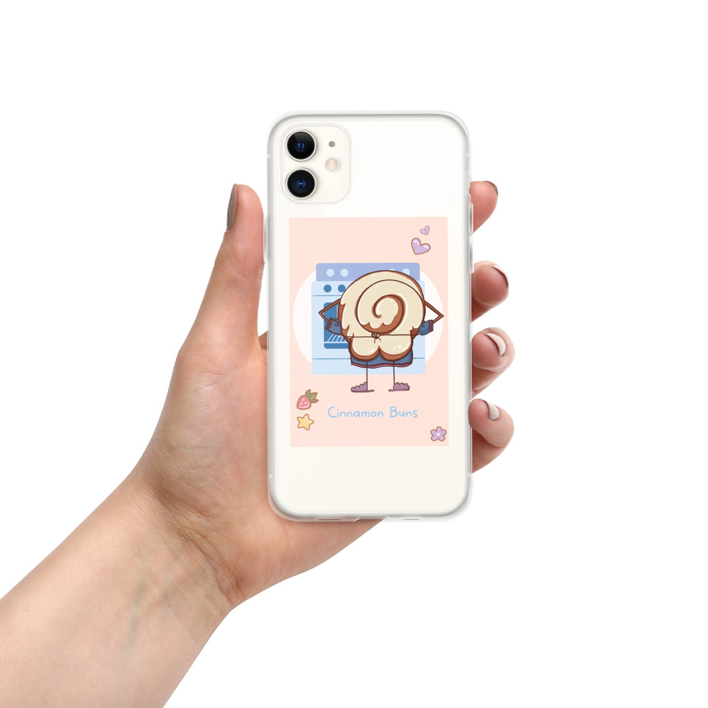 Cinnamon Buns Clear Case for iPhone®
