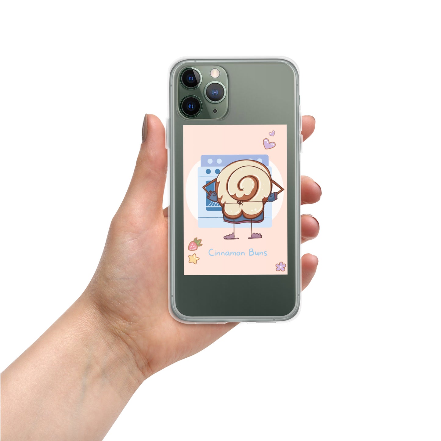 Cinnamon Buns Clear Case for iPhone®