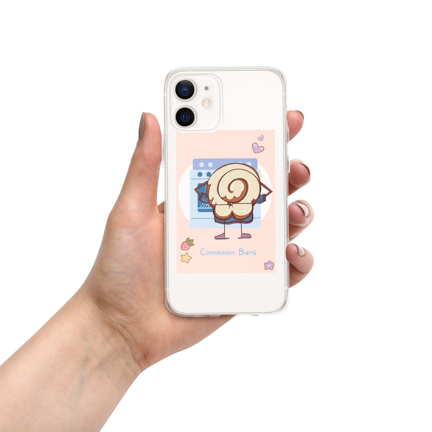 Cinnamon Buns Clear Case for iPhone®