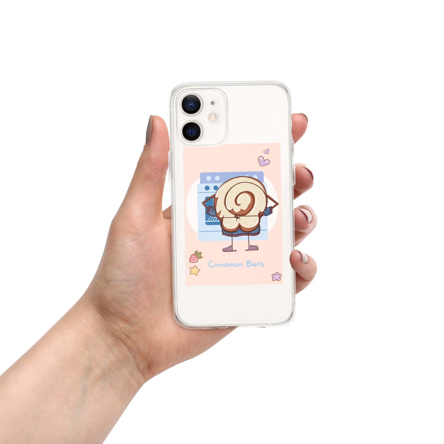 Cinnamon Buns Clear Case for iPhone®