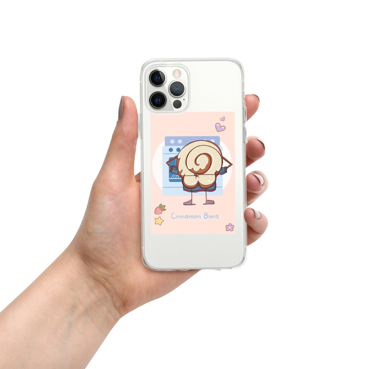 Cinnamon Buns Clear Case for iPhone®