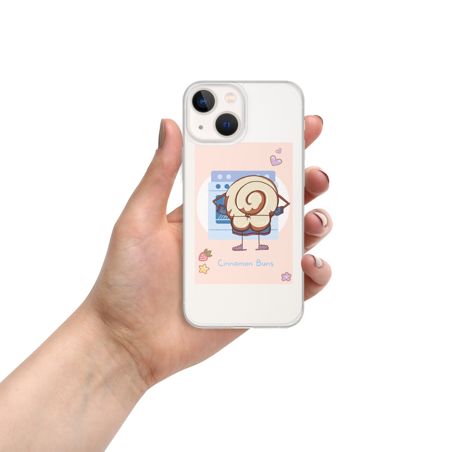 Cinnamon Buns Clear Case for iPhone®