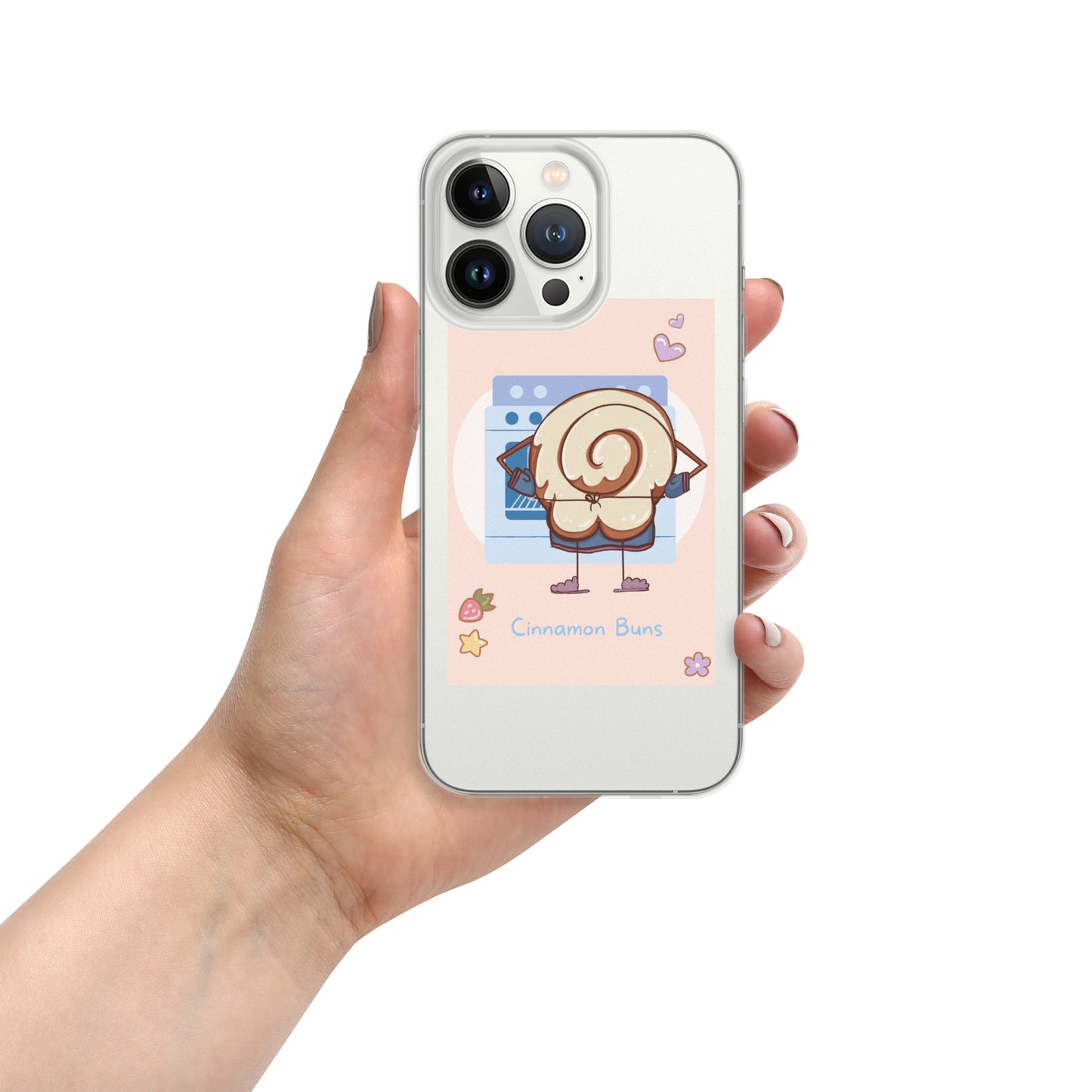 Cinnamon Buns Clear Case for iPhone®