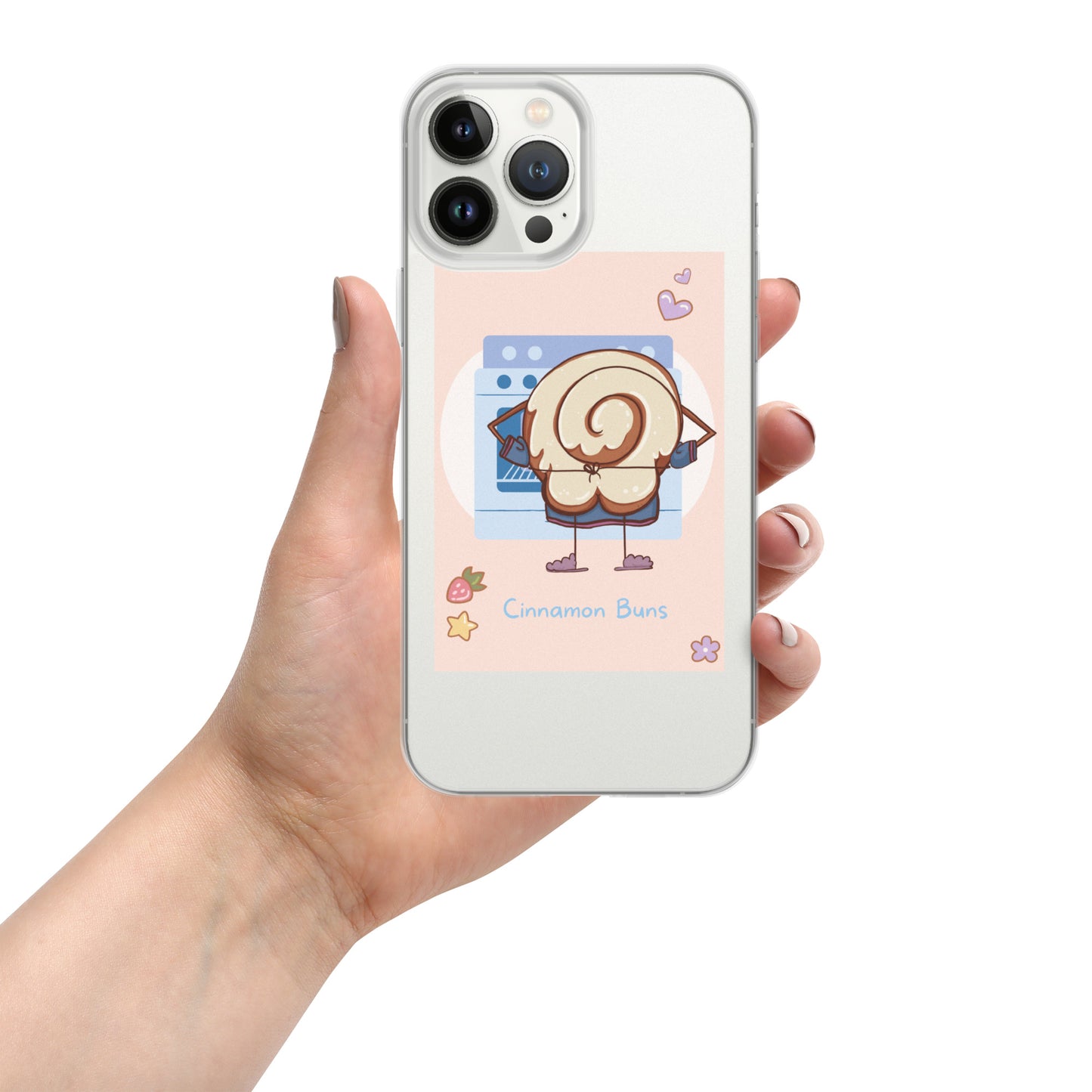 Cinnamon Buns Clear Case for iPhone®