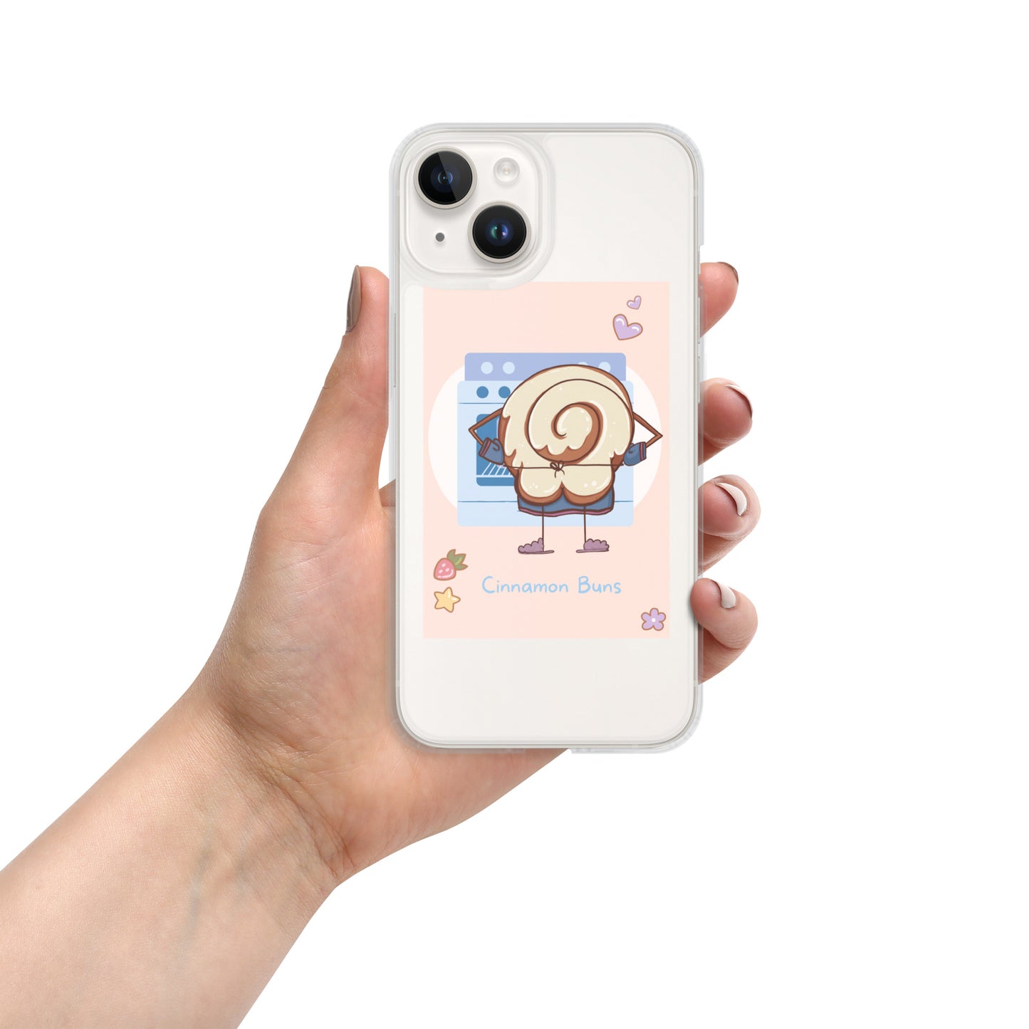 Cinnamon Buns Clear Case for iPhone®