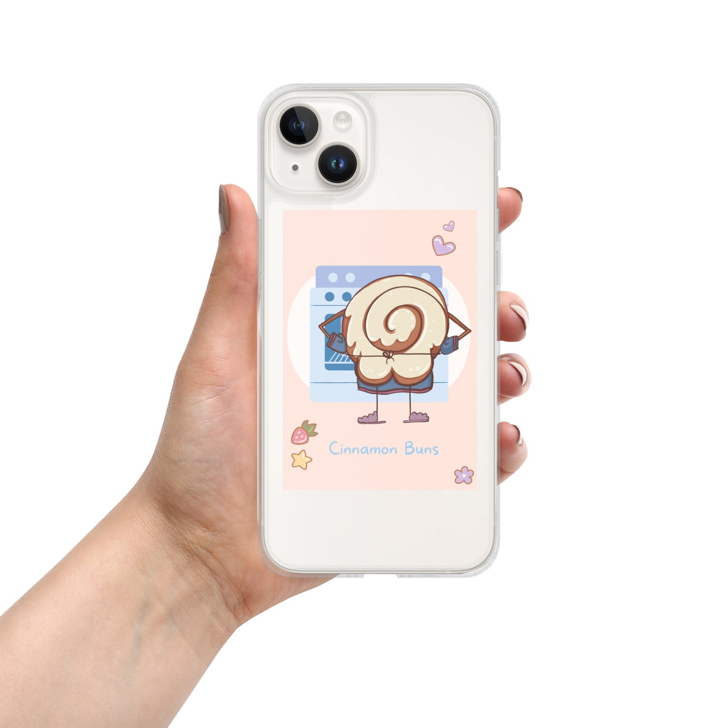 Cinnamon Buns Clear Case for iPhone®