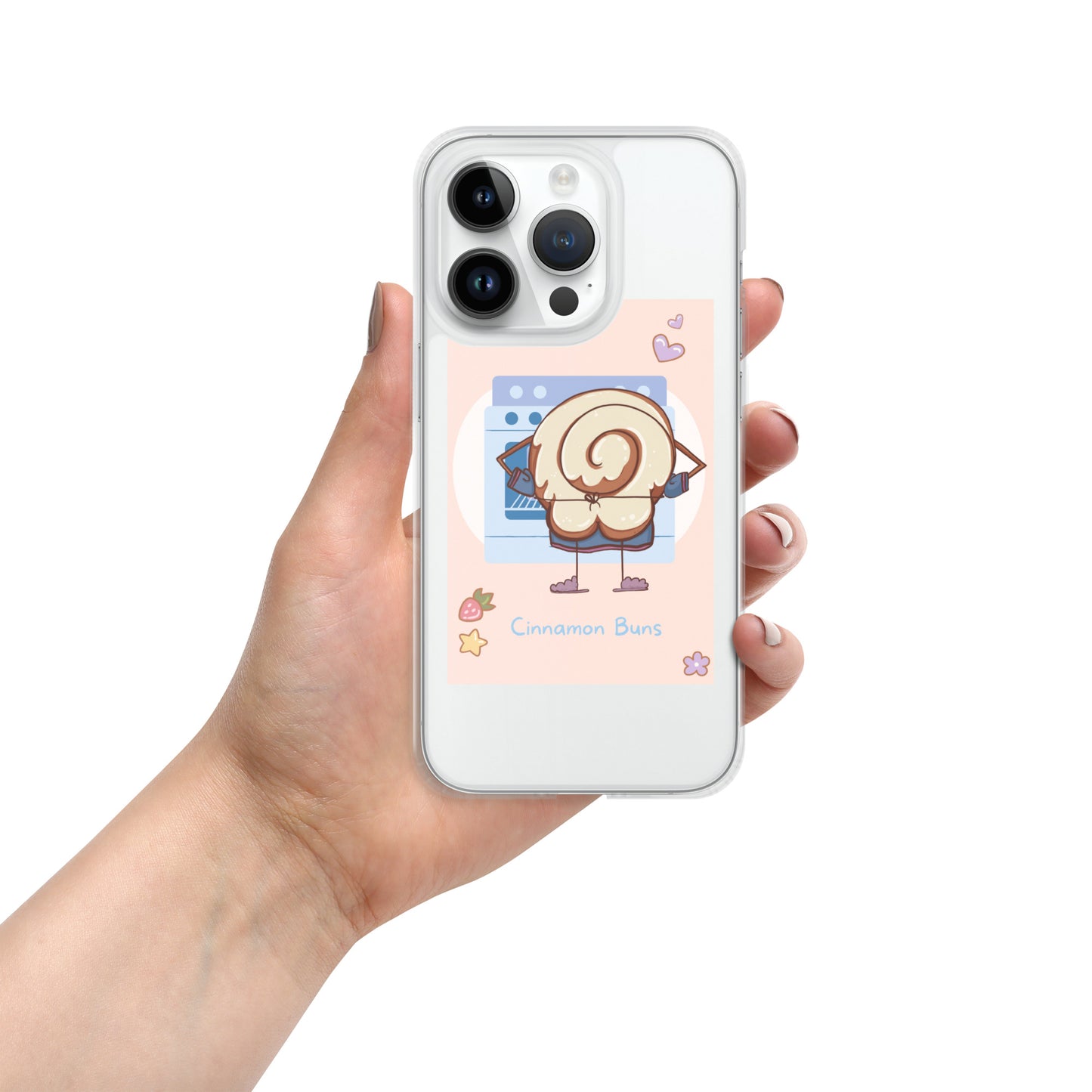 Cinnamon Buns Clear Case for iPhone®