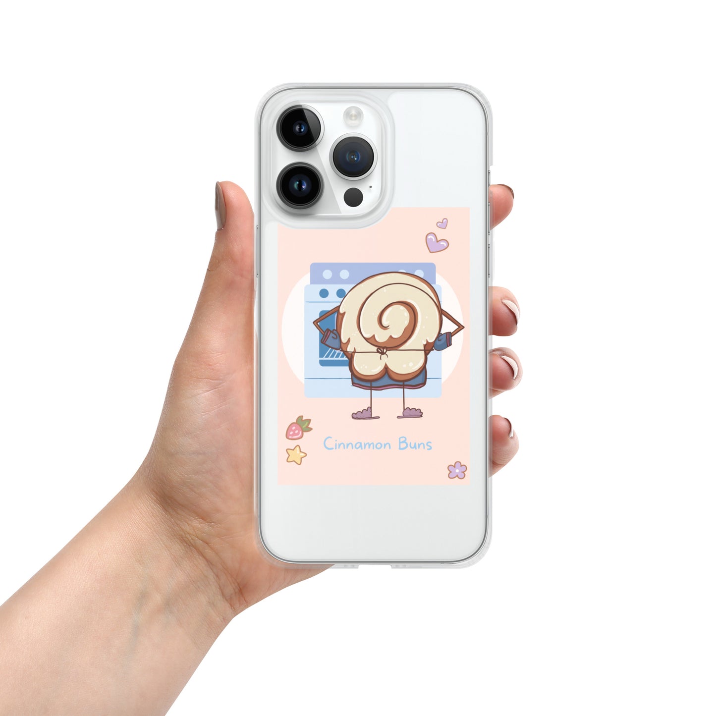 Cinnamon Buns Clear Case for iPhone®