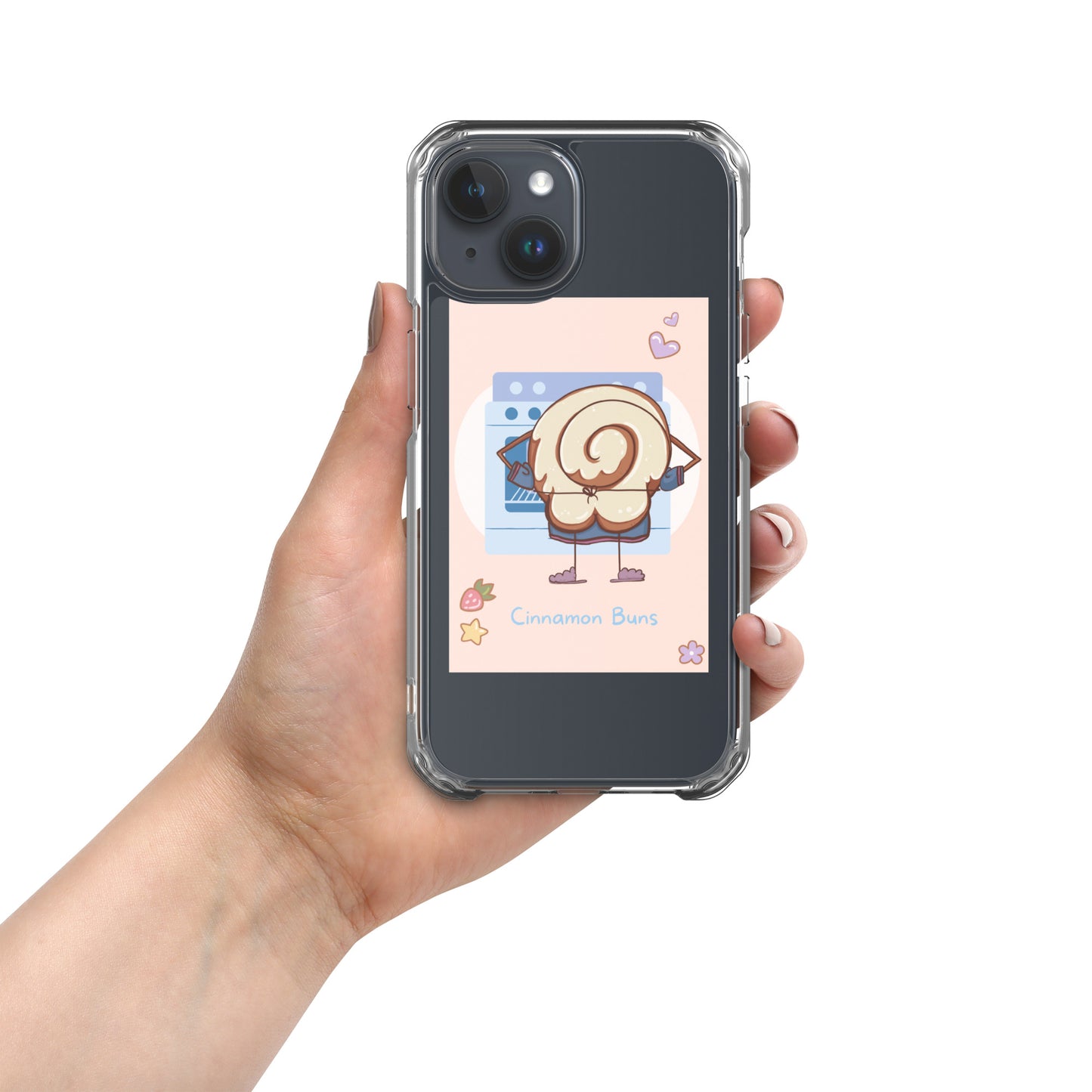 Cinnamon Buns Clear Case for iPhone®