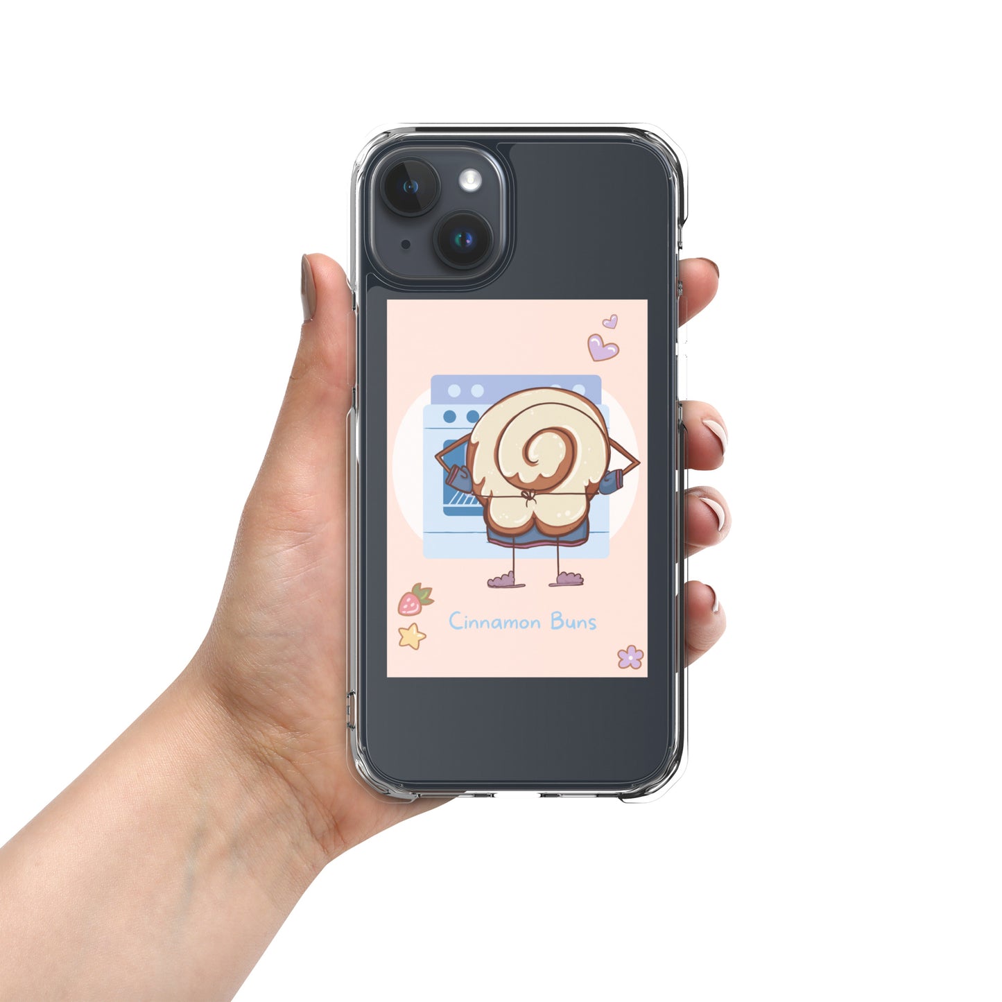 Cinnamon Buns Clear Case for iPhone®