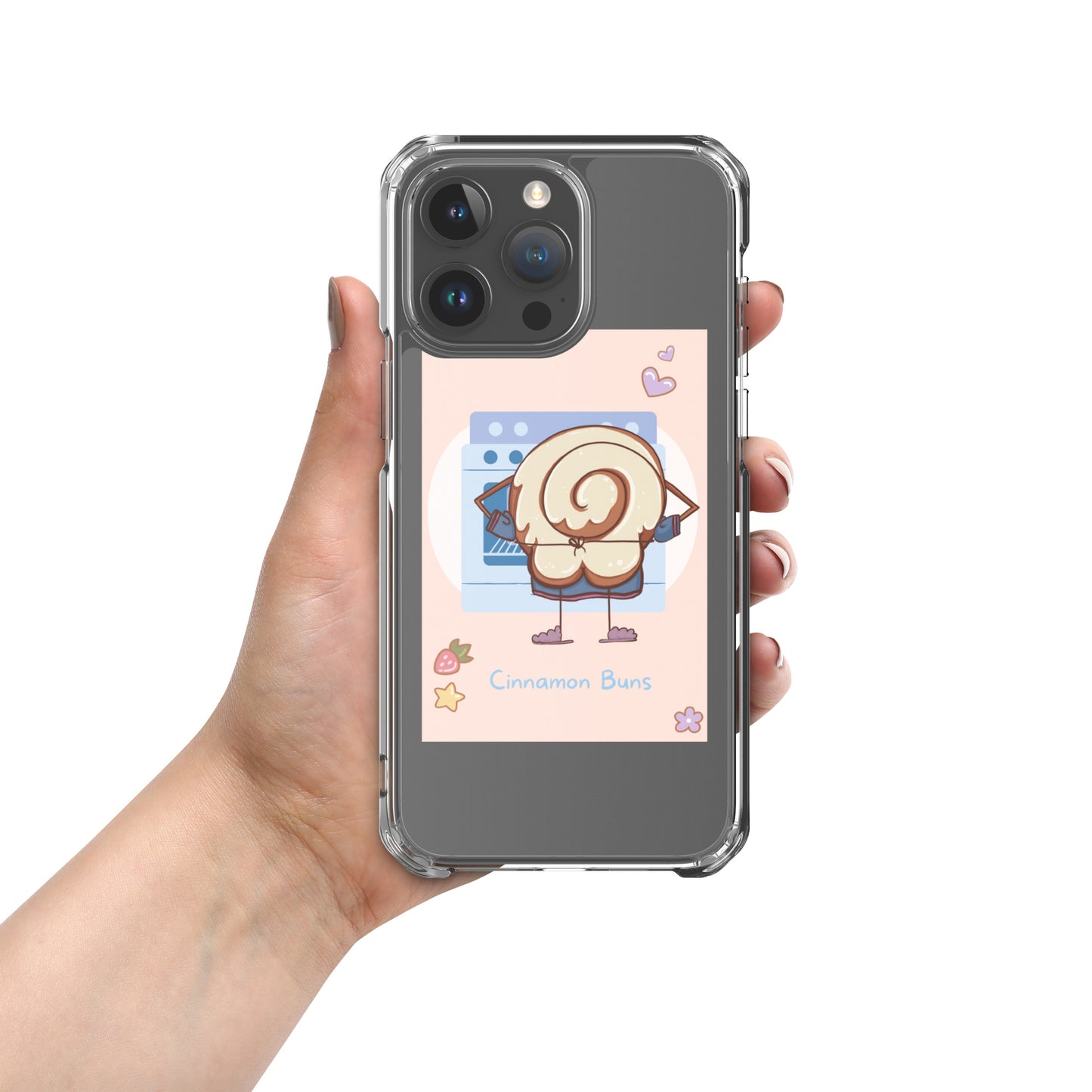 Cinnamon Buns Clear Case for iPhone®