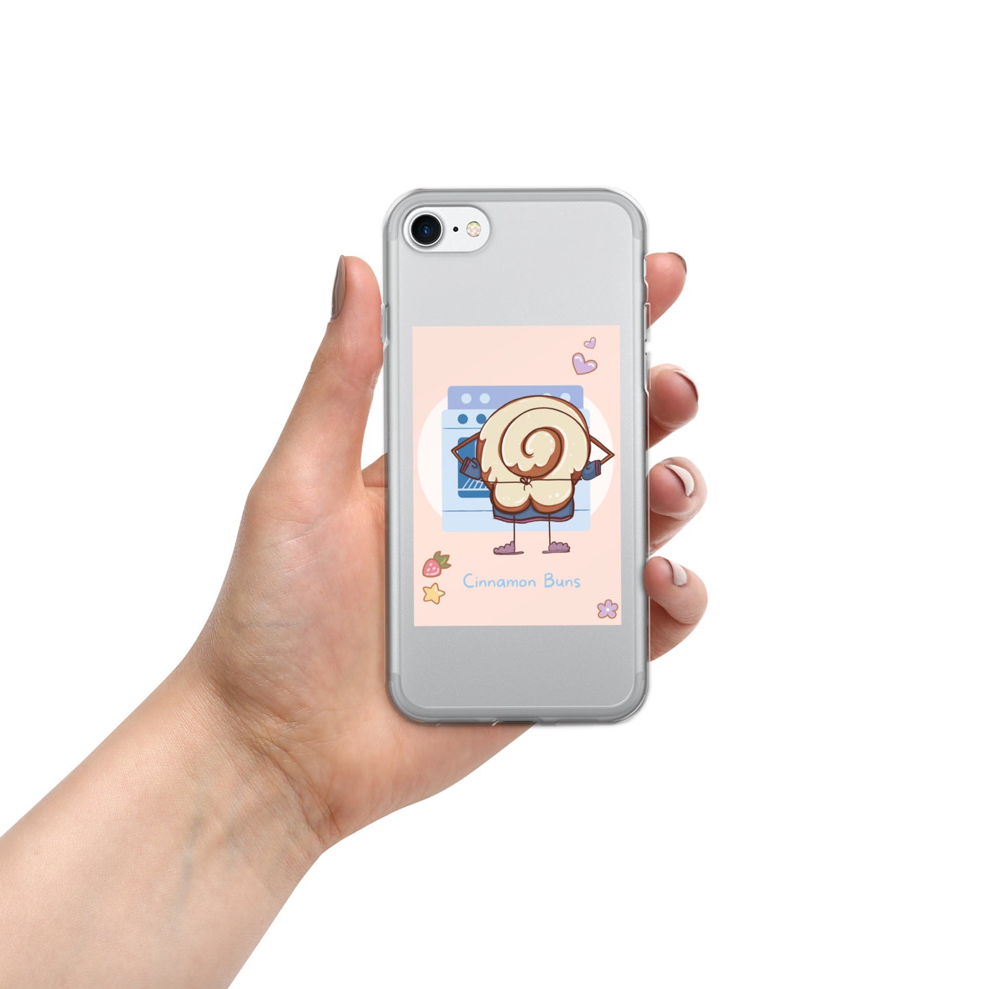 Cinnamon Buns Clear Case for iPhone®