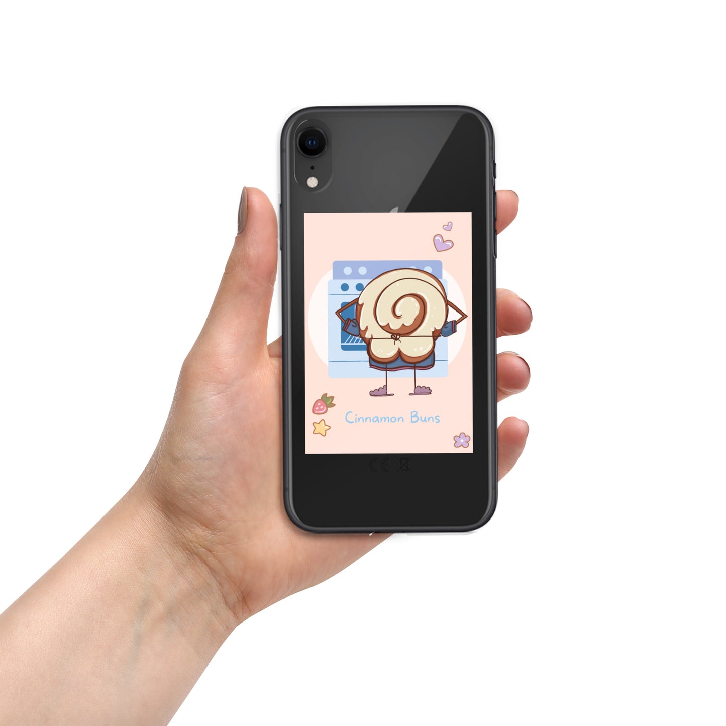Cinnamon Buns Clear Case for iPhone®