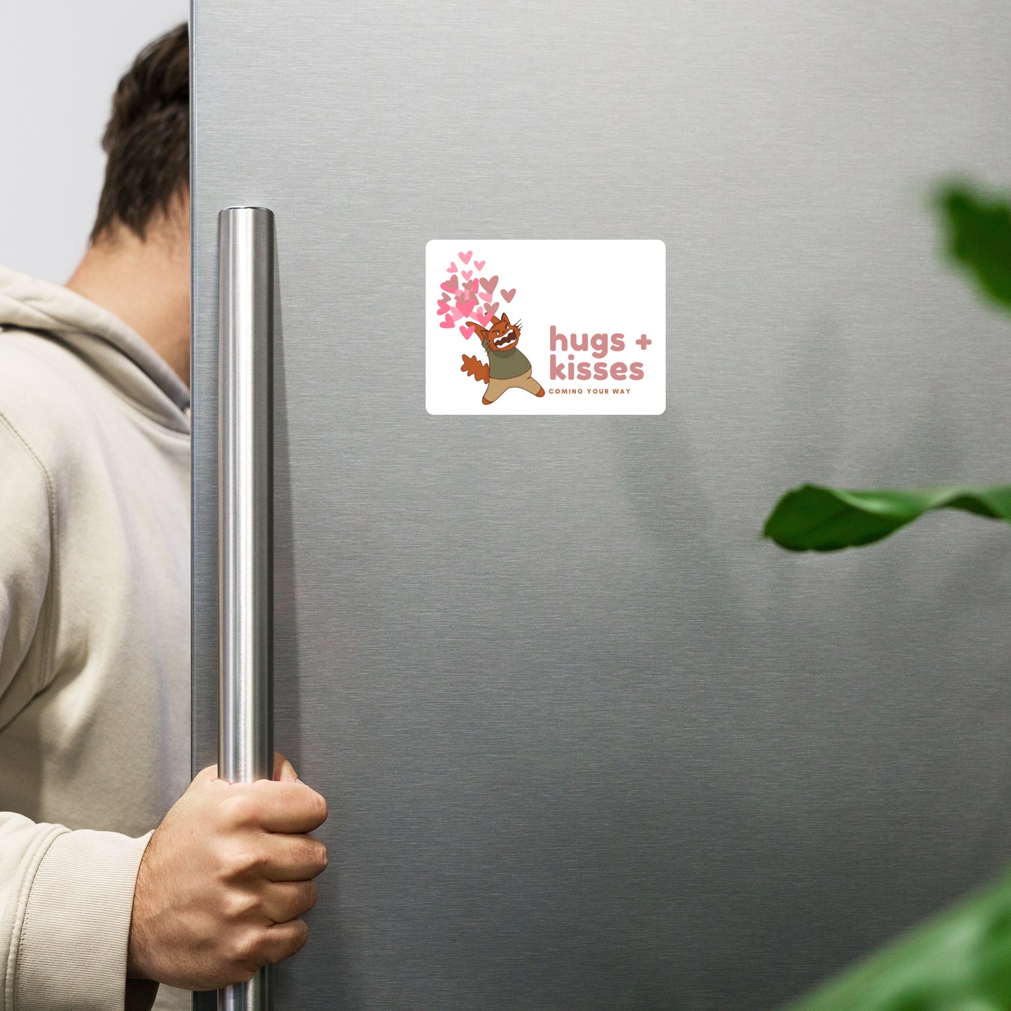 Hugs & Kisses Magnet