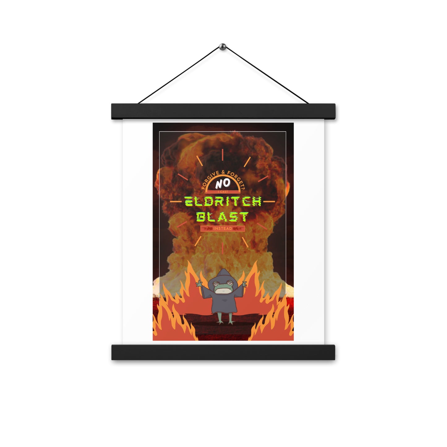 Eldritch Blast Poster with hangers