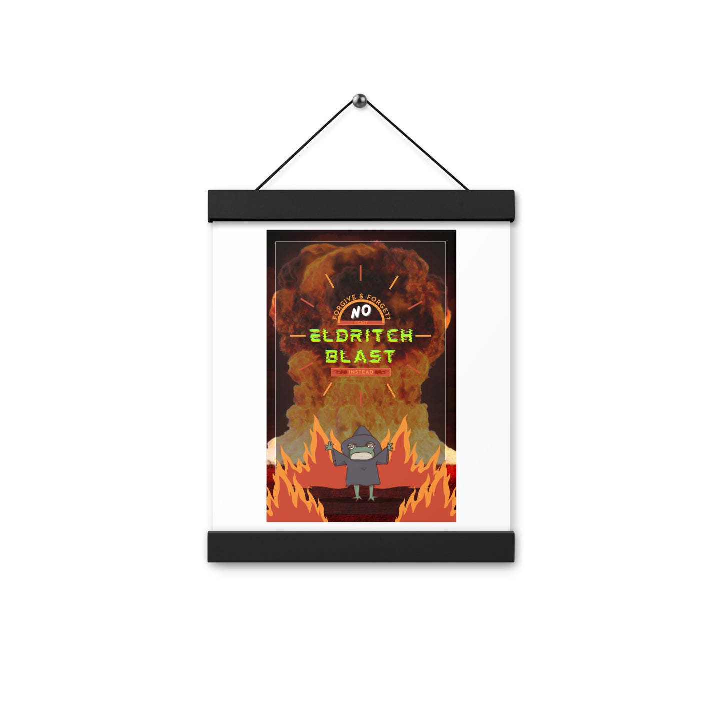 Eldritch Blast Poster with hangers