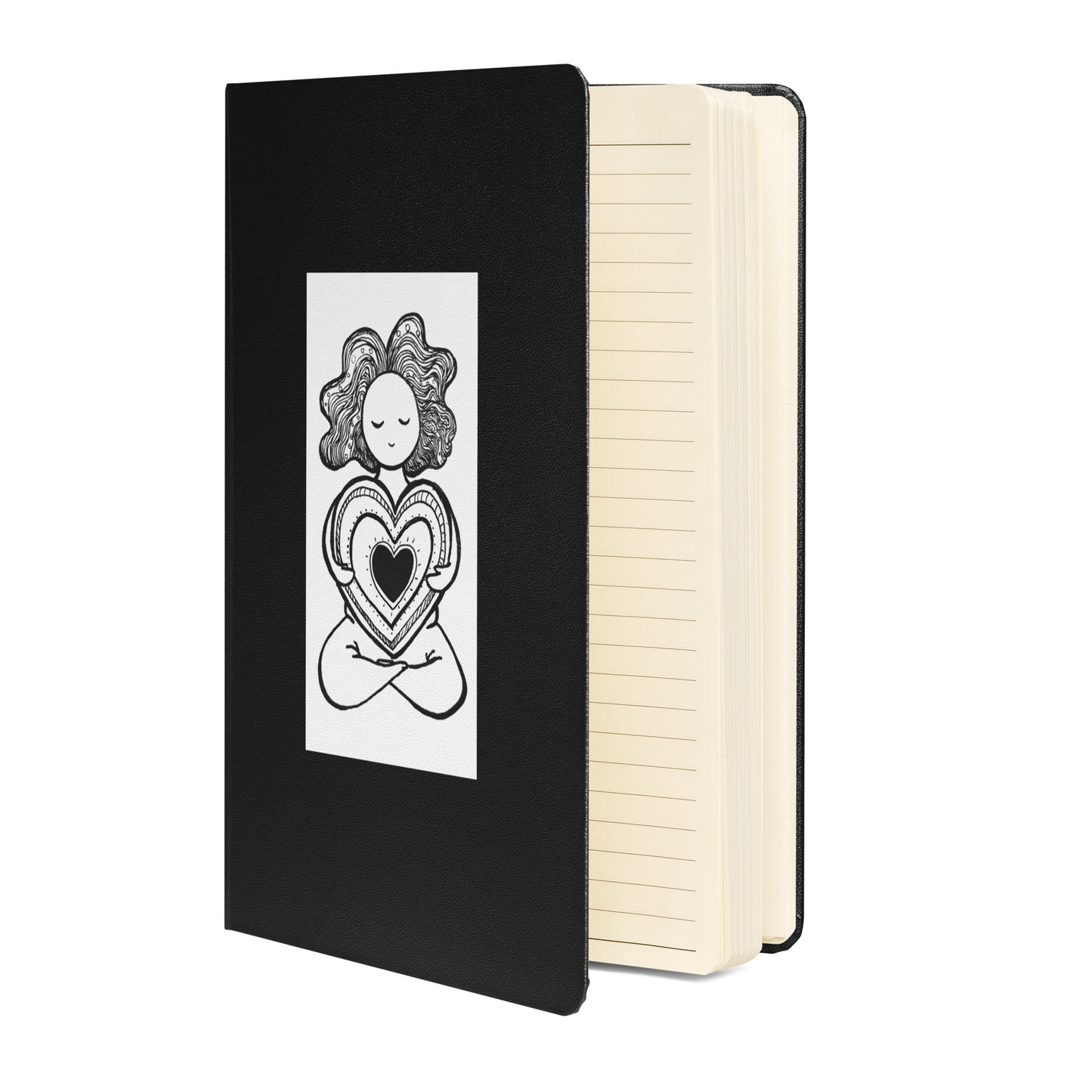 Hardcover bound notebook