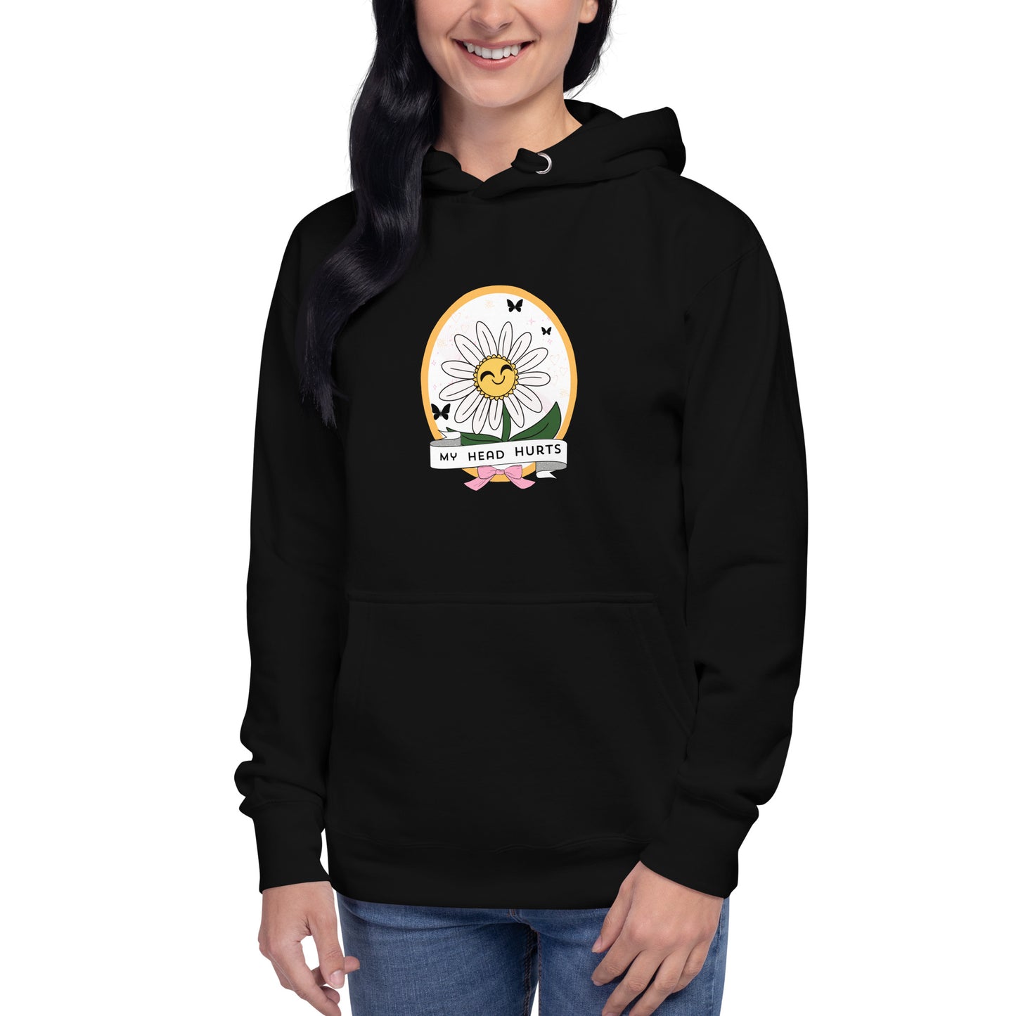 My Head Hurts Daisy Unisex Hoodie