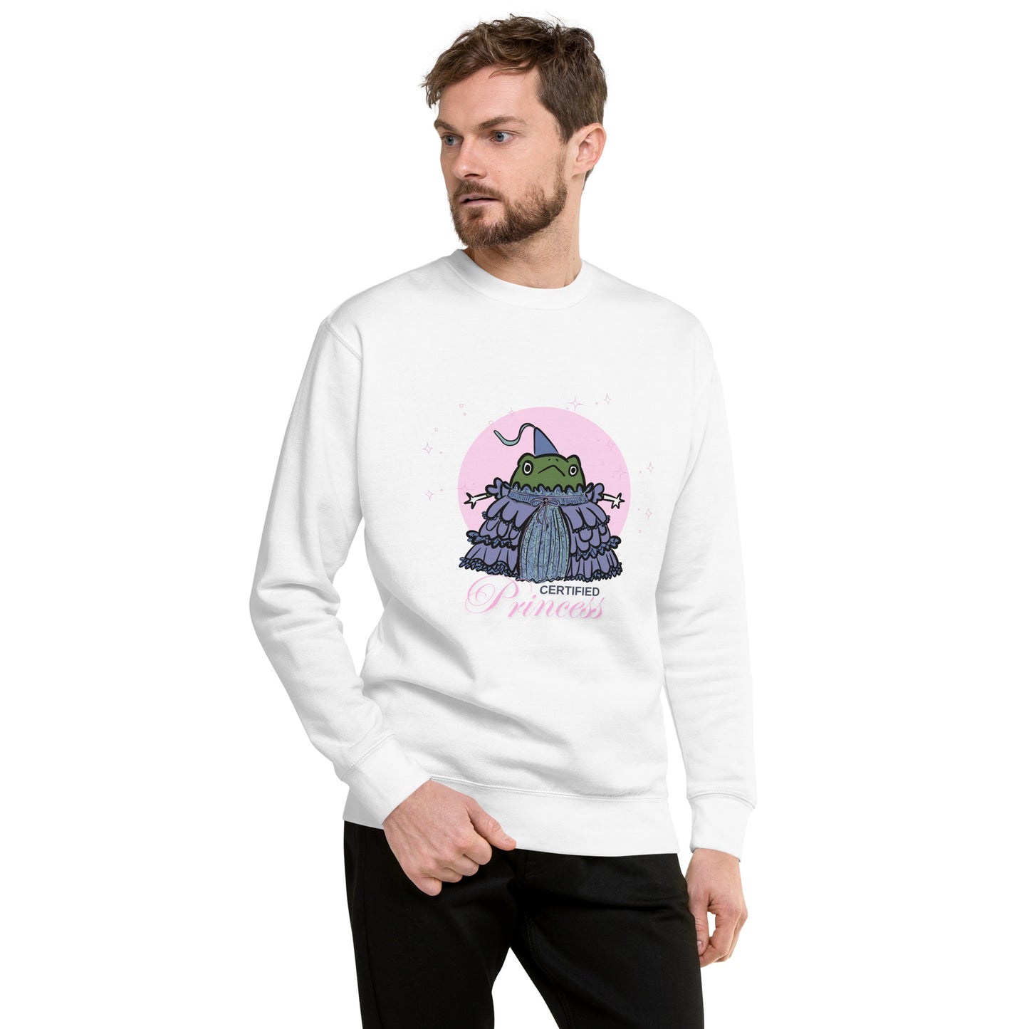 Certified Princess Frog Unisex Premium Sweatshirt