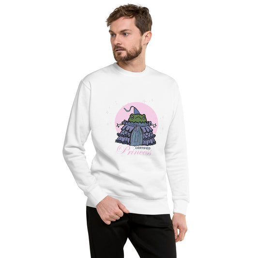 Certified Princess Frog Unisex Premium Sweatshirt