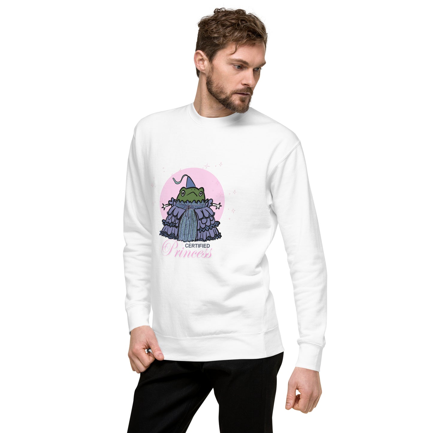 Certified Princess Frog Unisex Premium Sweatshirt