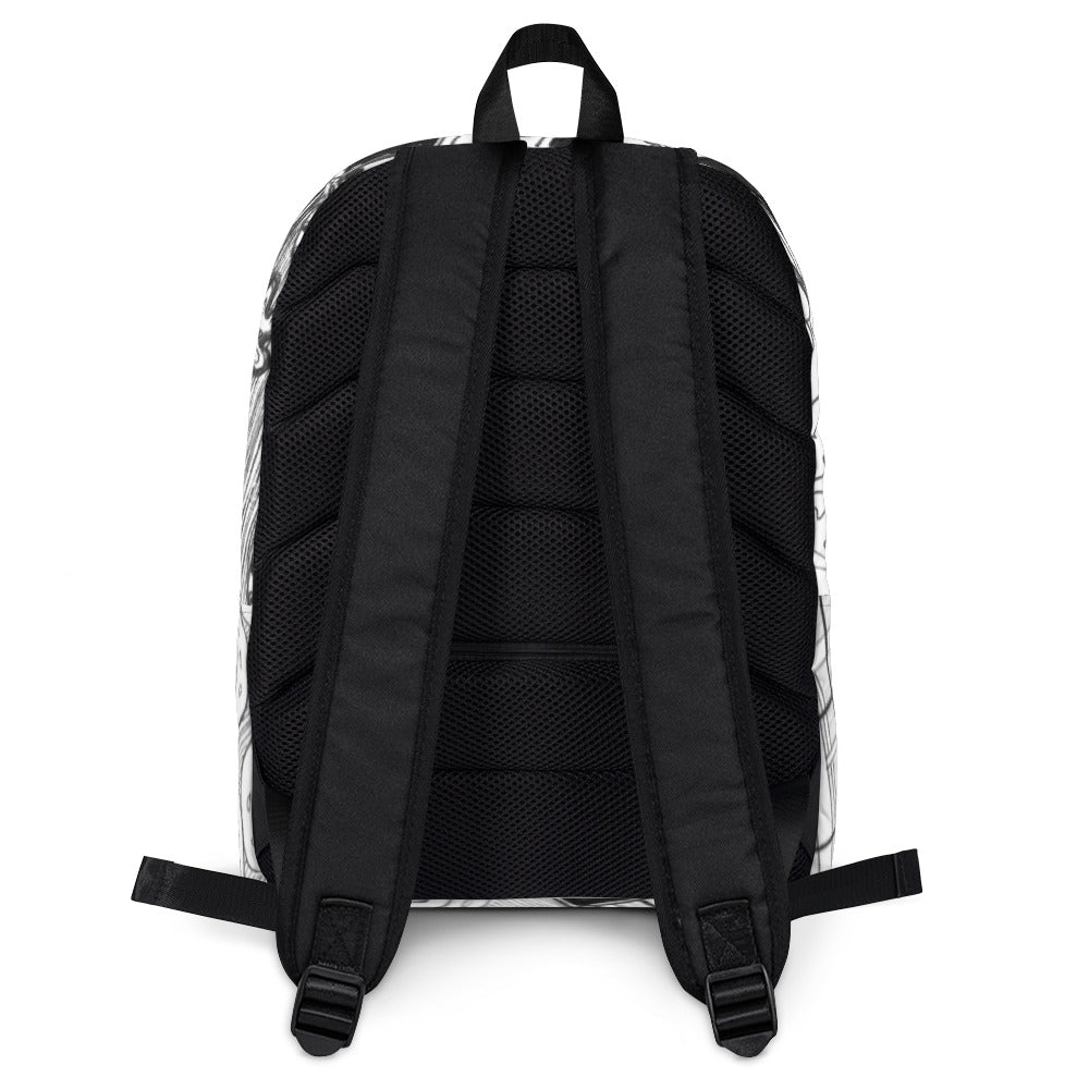Kitty Quilt Backpack