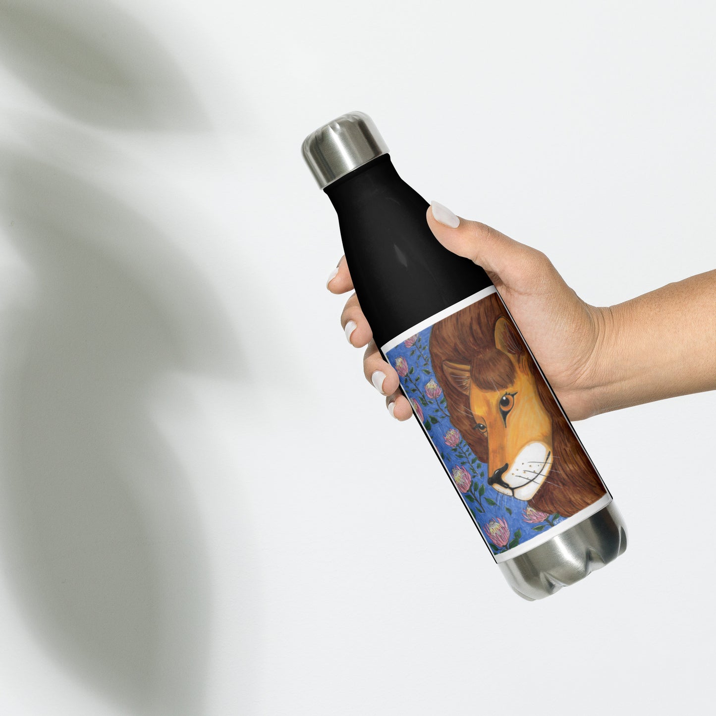 Lion Stainless Steel Water Bottle